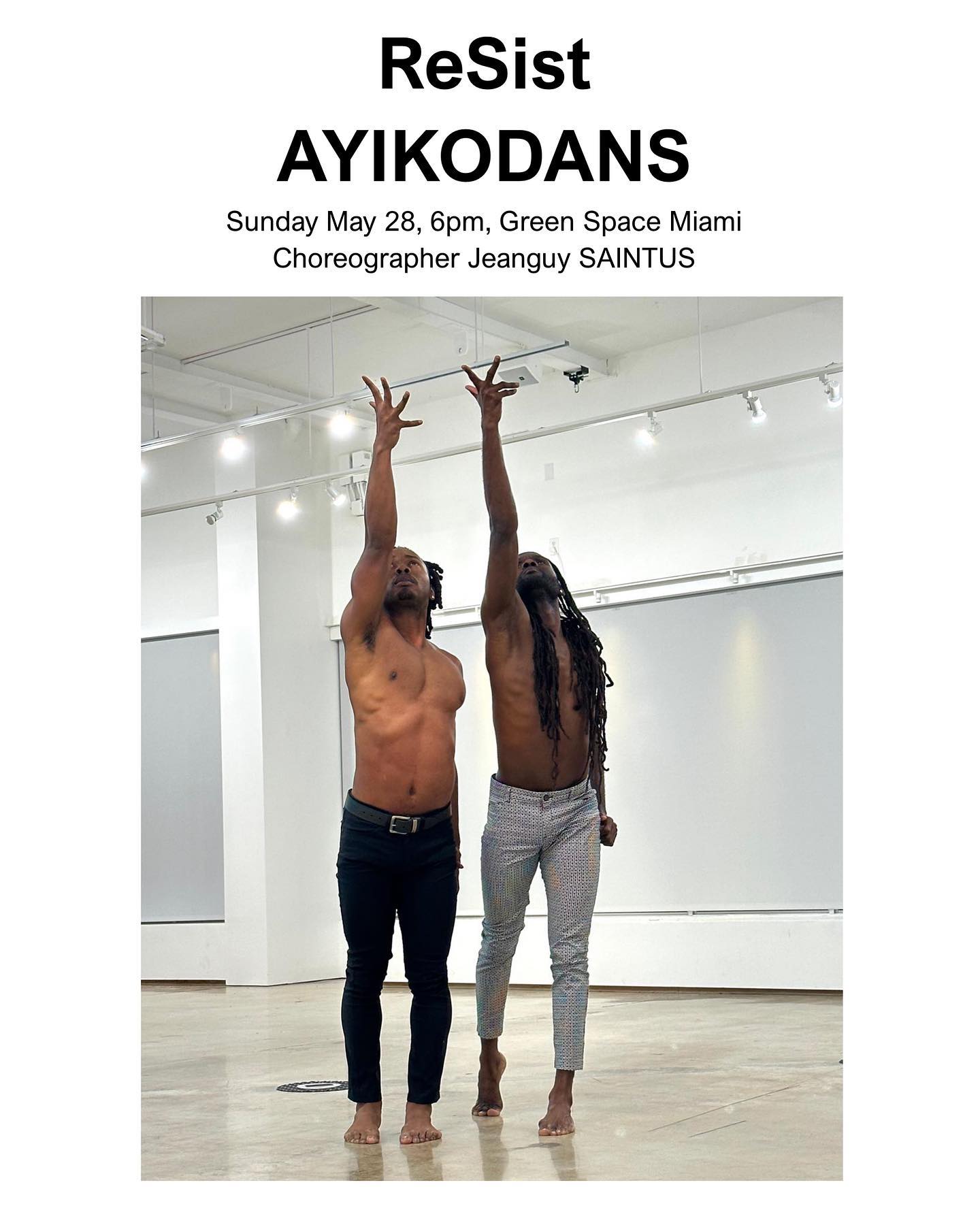 AYIKODANS Resist Flyer Event