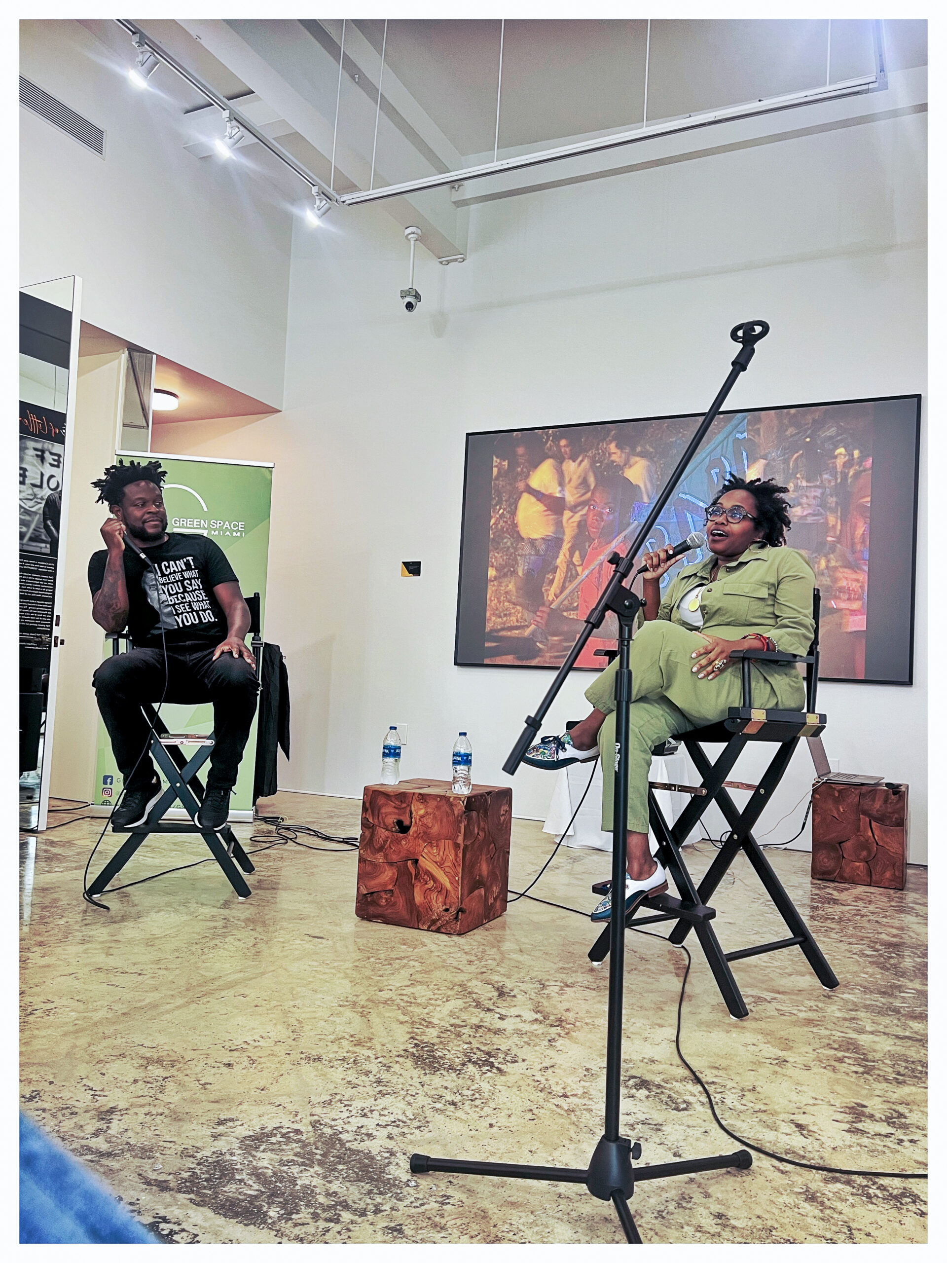 Speakers for the Visual Story Telling in Little Haiti Event
