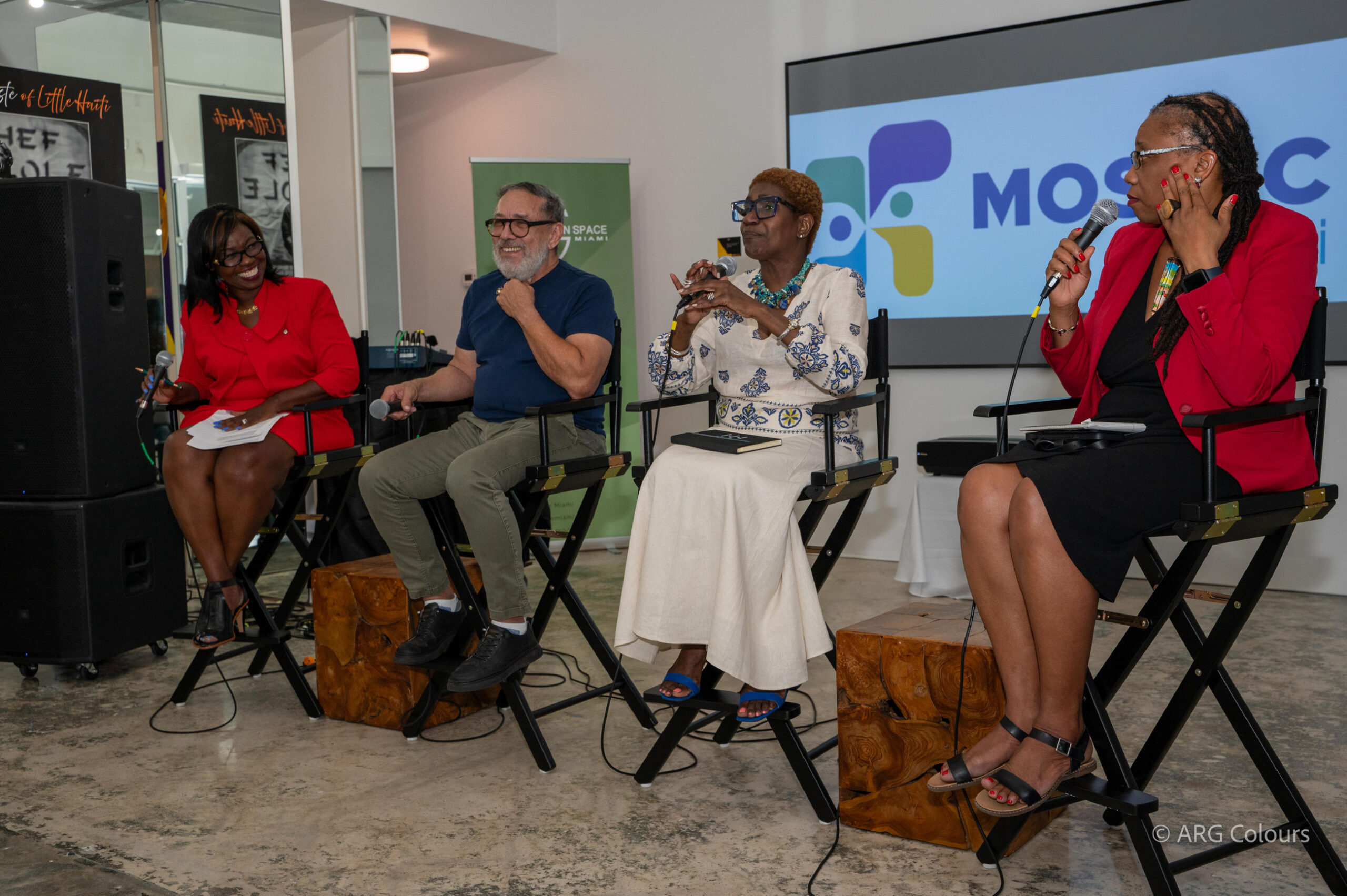 Speakers from the Can We Talk? Haiti Panel Discussion