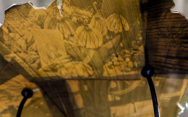 Photo of Kosisochukwu Nnebe's work. Photo credit Diana Larrea.