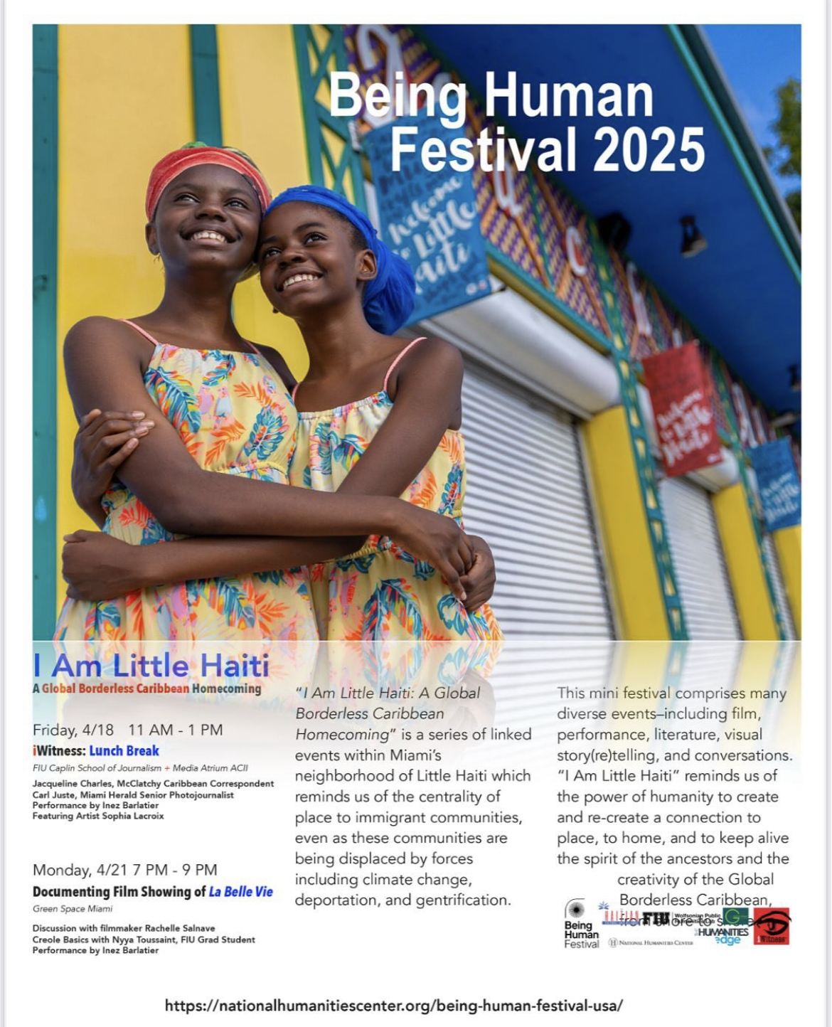 I Am Little Haiti: A Global Borderless Caribbean Homecoming Event Flyer