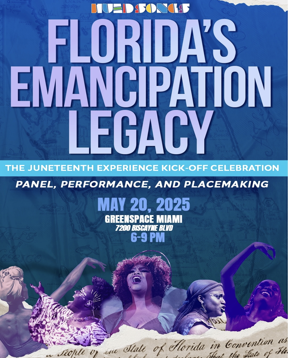 Truth Spoken, Freedom Performed: Florida's Emancipation Legacy Event Flyer