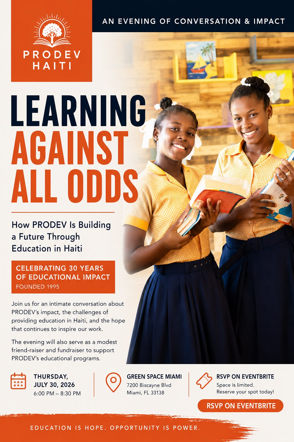 Learning Against All Odds - ProDev Haiti