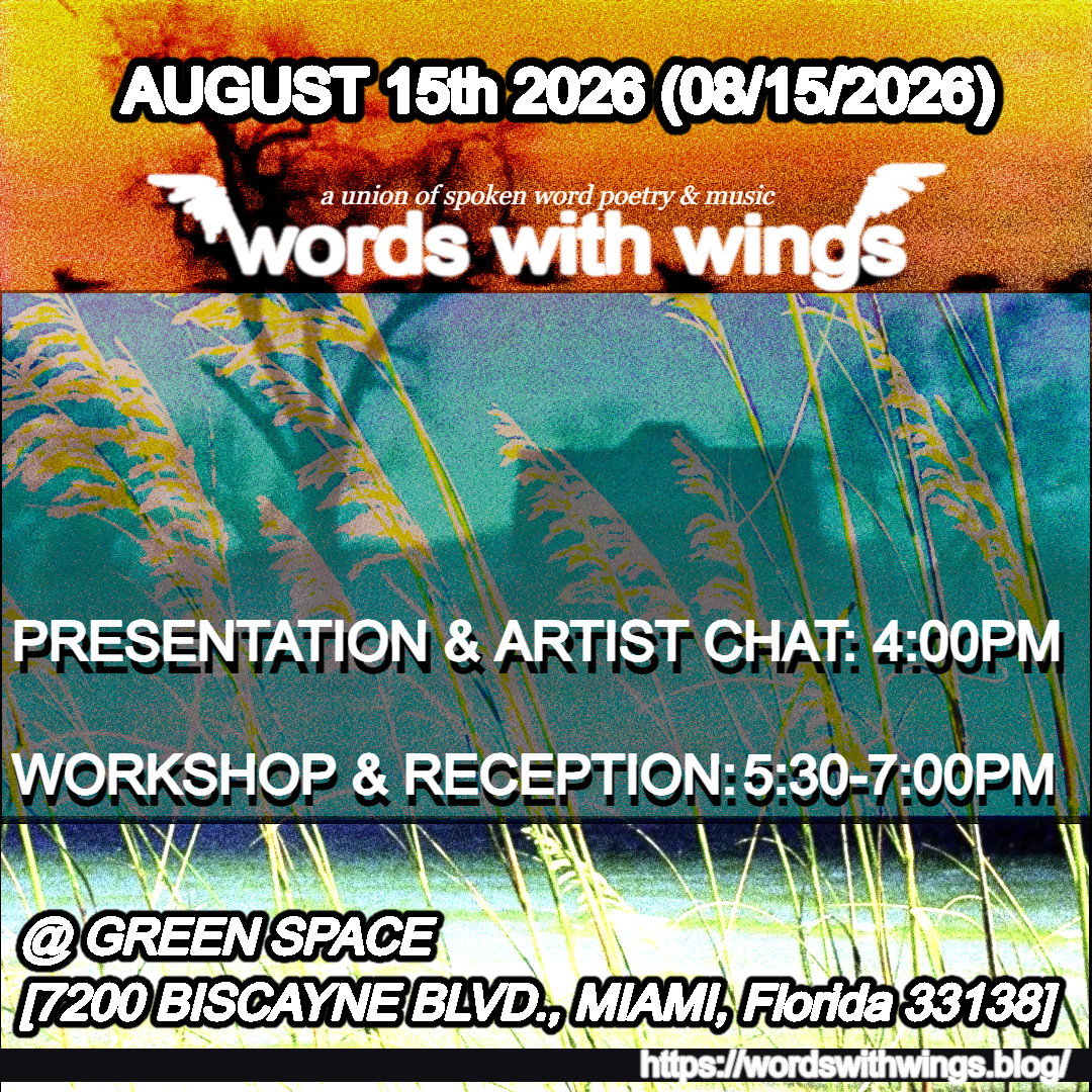 Words with Wings event flyer